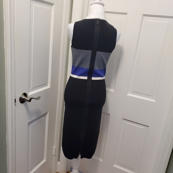 EC LINE The Label Midi Sleeveless Sweater Dress Size Medium, Classic - Picture 5 of 10